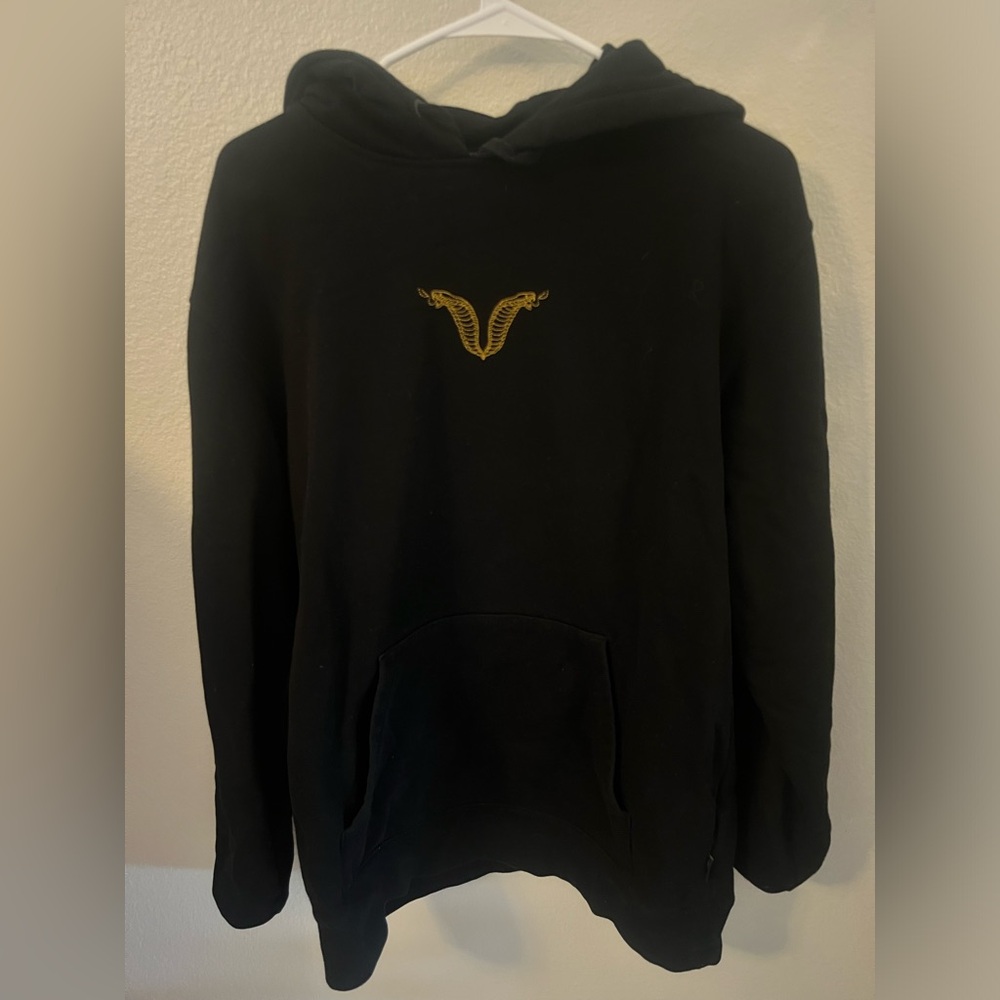Vans black graphic hoodie